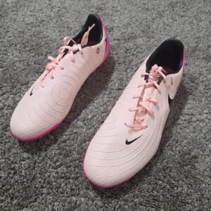 Nike Phantom GX 2 Academy AG Low Top Soccer Cleats Men's 10 Pink FJ2552-800