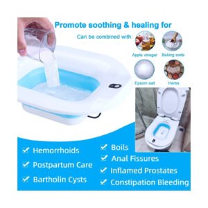 Electric Sitz Bath for Hemorrhoid Relief, Postpartum Care, and Perineal Soaking