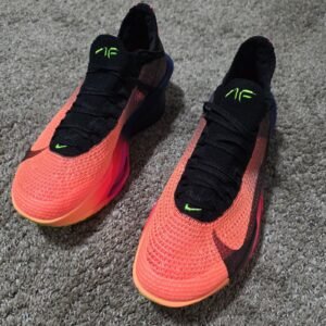 Nike Alphafly 3 Glam Women’s Size 10.5 Orange Pulse Carbon Plate IO9559-800