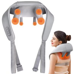 Massagers for Neck and Shoulder with Heat Pain Relief Deep 6D Kneading