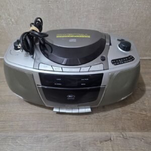 Coby CX-CD248 Portable CD Radio Cassette Boombox For Parts Repair