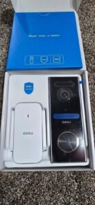 Wireless Video Doorbell Camera with Chime – 2K HD, Motion Detection, Night Visio