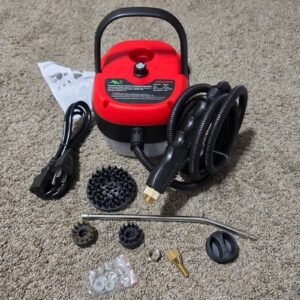 MSL AH-SL-001 1500W Portable Steam Cleaner 110-130V Red Open Box
