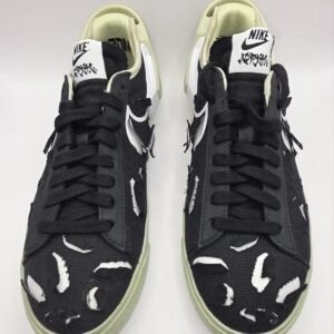 Nike x ACRONYM Blazer Low Black Olive Aura Men's 6.5 DO9373-001 New No Box