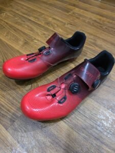 Men’s Cycling Shoes Size 48 EU Red/Black Road Bike Cleats Clip-in Spin – LXSO Di