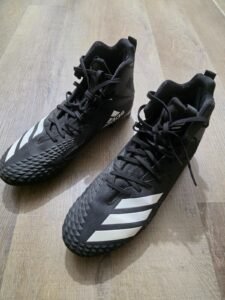 Adidas Freak High Cleats Men’s Size 11 Black White Molded Football Shoes B37101