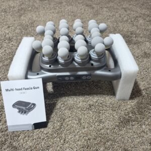 LIDEEYA 28-Head Massage Gun JBD-086 9-Speed Rechargeable Percussion Massager