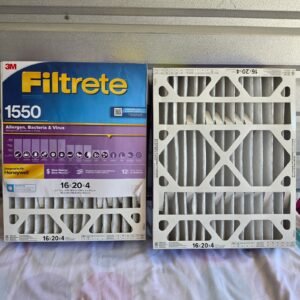 3M Filtrete 1550 Air Filters 16x20x4 – MERV 12 – 2 Pack – New